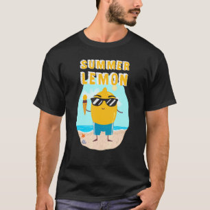 Camiseta Verano Lemon Cute Fruit Life Beach
