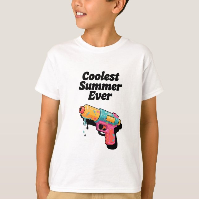 Camiseta Verano más genial de todos los tiempos - Pistola d (Anverso)