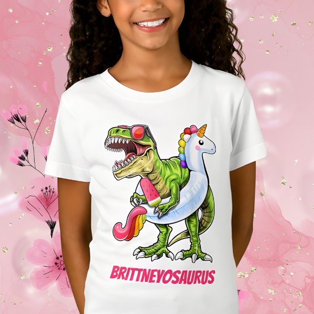 Camiseta Verano personalizado NameoSaurus Guay T-Rex (Subido por el creador)