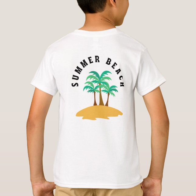 Camiseta Verano Playa (Reverso)