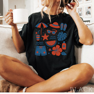 Camiseta Verano Playa Tendencia Verano