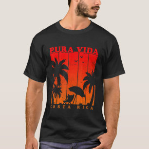 Camiseta Verano retro de Costa Rica