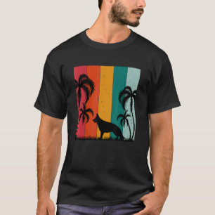 Camiseta Verano retro Guay Pastor Alemán Vacat verano perro