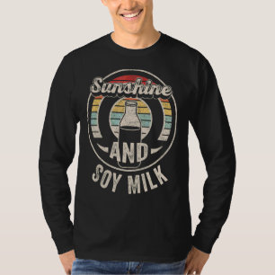 Camiseta Verano Retro Vintage Y Leche De Soja 1
