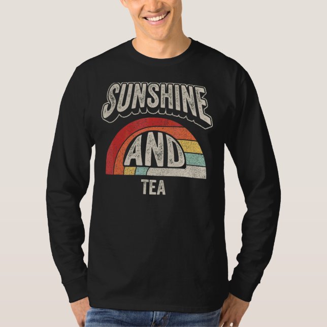 Camiseta Verano Retro Vintage Y Té (Anverso)