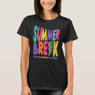 Camiseta Verano Rompiendo jardines de infancia profesora su
