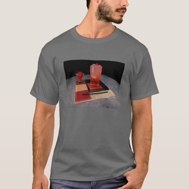 Camiseta Verano rosado (Anverso)