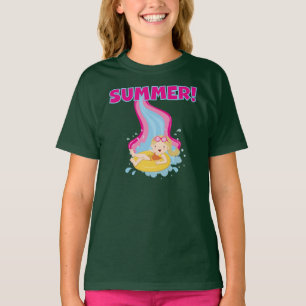 Camiseta Verano rubio del chica
