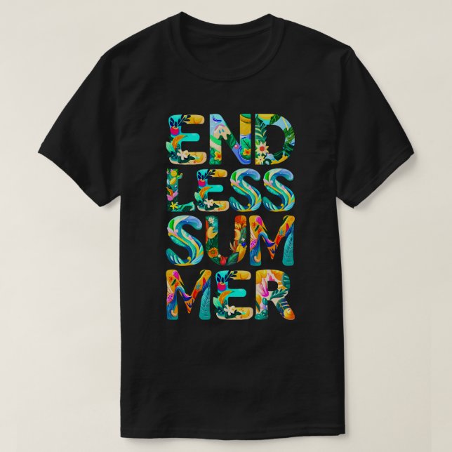Camiseta Verano sin fin (Diseño del anverso)