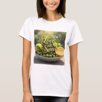 Verano soleado Lemones, aceitunas, rodajas de cítr