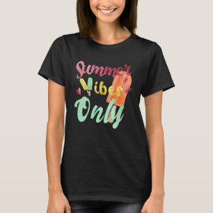 Camiseta Verano Sólo Vibes Fruto Verano Crema De Hielo Meló