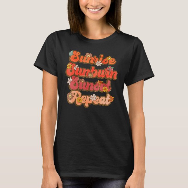 Camiseta Verano Sun Beach Vacation Sea 4 (Anverso)
