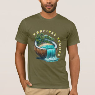 Camiseta Verano tropical
