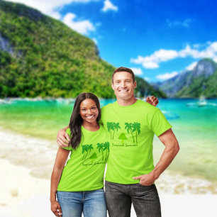 Camiseta Verano tropical