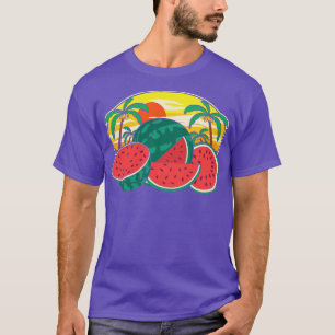 Camiseta Verano tropical Palm Tremendos de Plátano Fruta Ex