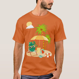 Camiseta Verano Tropical Playa Exótica Fruta divertida Wate