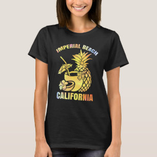 Camiseta Verano vacaciones Retro Sunset California Imperial