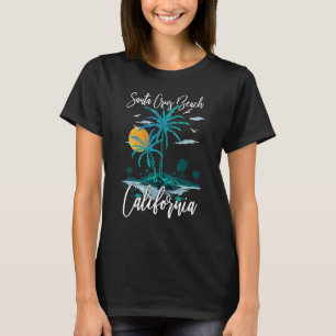 Camiseta Verano Vacaciones Retro Sunset California Santa Cr