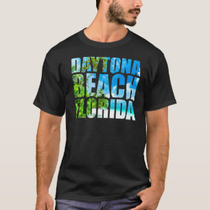 Camiseta Verano Vacaciones Retro Sunset Florida Daytona Bea