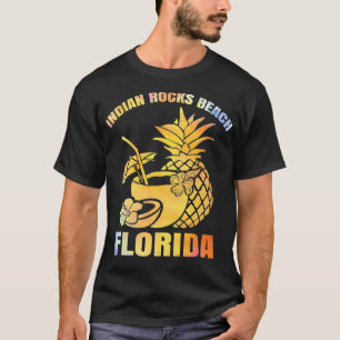 Camiseta Verano vacaciones Retro Sunset Florida Rocas india