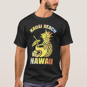 Camiseta Verano Vacaciones Retro Sunset Hawaii Kauai Beach