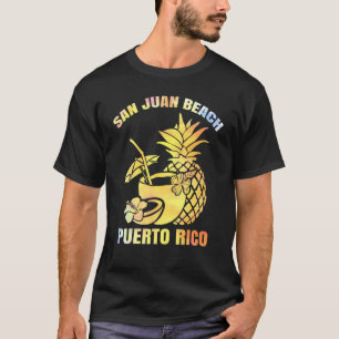 Camiseta Verano vacaciones Retro Sunset Puerto Rico San Jua