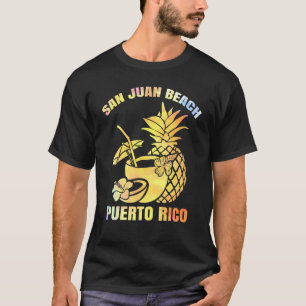Camiseta Verano vacaciones Retro Sunset Puerto Rico San Jua