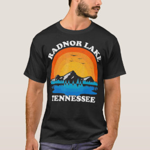 Camiseta Verano Vacaciones Retro Sunset Tennessee Radnor La