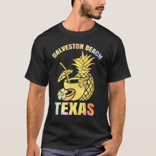 Camiseta Verano Vacaciones Retro Sunset Texas Galveston Bea