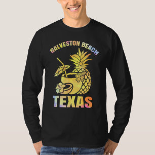 Camiseta Verano Vacaciones Retro Sunset Texas Galveston Bea