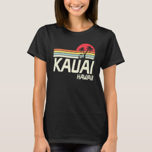 Camiseta Verano vacaciones Retro Vintage Hawaii Kauai Beach