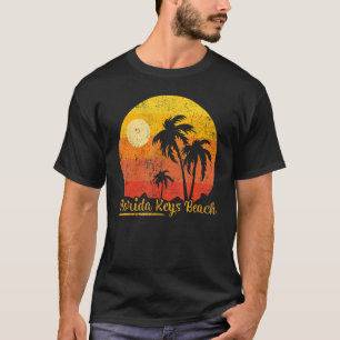 Camiseta Verano vacaciones Vintage Sunset Florida Keys Beac