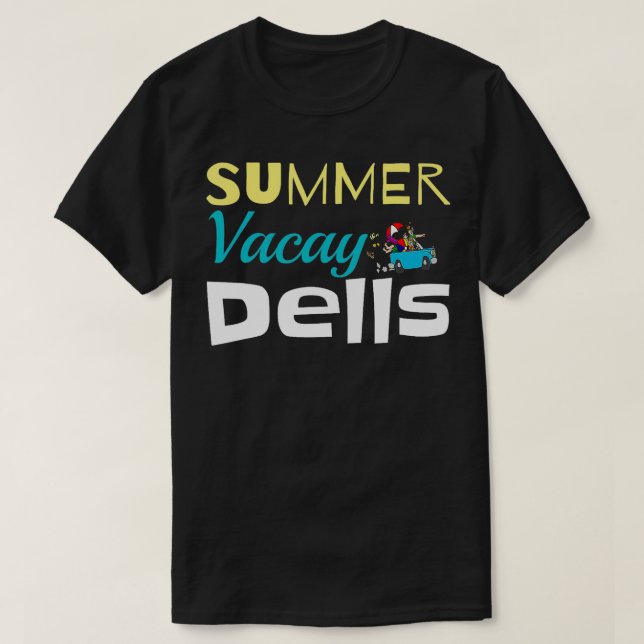 Camiseta Verano Vacay Dells Wisconsin Dells Vacation (Diseño del anverso)