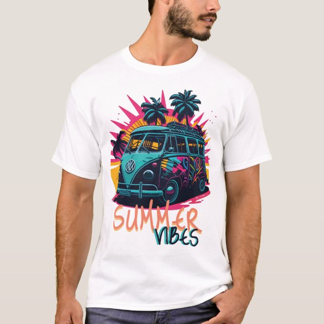 CAMISETA VERANO VIBES (Anverso)