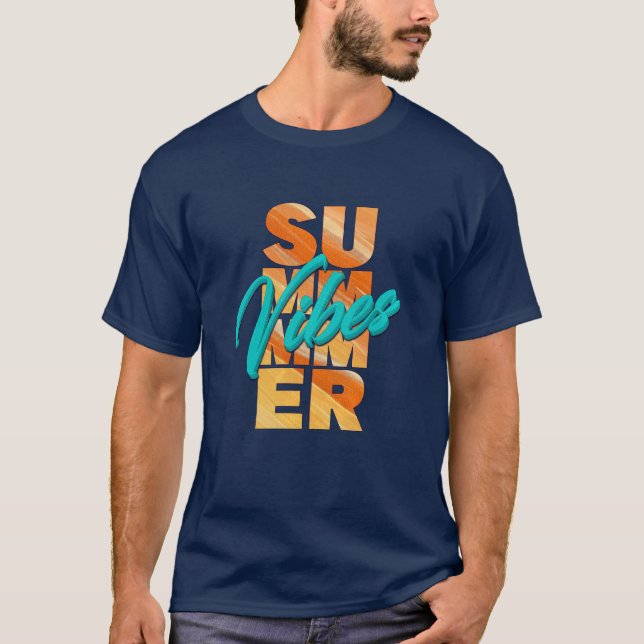 Camiseta Verano Vibes Retro (Anverso)