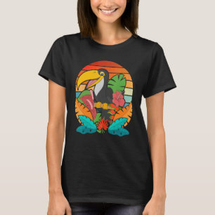 Camiseta Verano Vida salvaje animal Flor tropical sale del