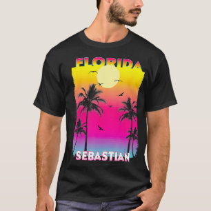 Camiseta verano vintage de Florida Fl verano del sebastiano