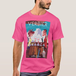 Camiseta Verbier Ski Poster