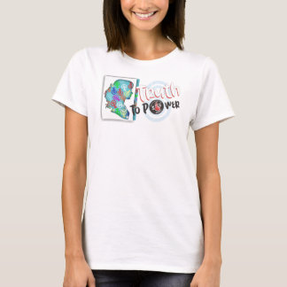 Camiseta verdad al poder - marcha de las mujeres