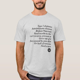 Camiseta Verdad de T1d (hombres)