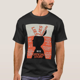 Camiseta Verdad del 9-11 Historia Oficial Mentiras