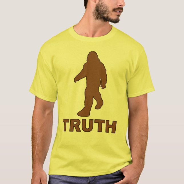 Camiseta Verdad grande del pie (Anverso)