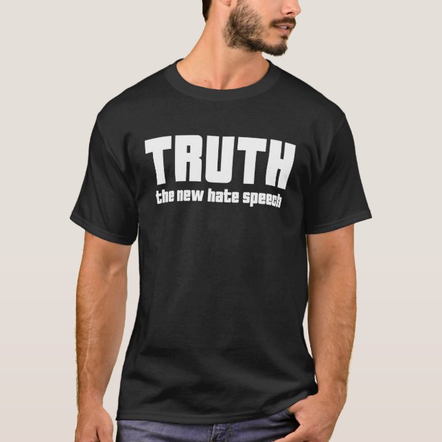 Camiseta Verdad Nuevo discurso de odio (Anverso)