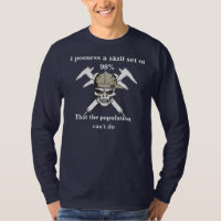 camiseta verdadera del maquinista de la escuela