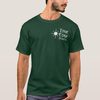 Camiseta verdadera del verde de la academia del