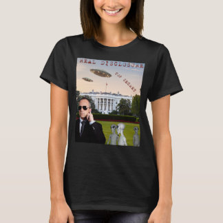 Camiseta Verdadera revelación, OVNIs. Extranjeros, UAP, Esp