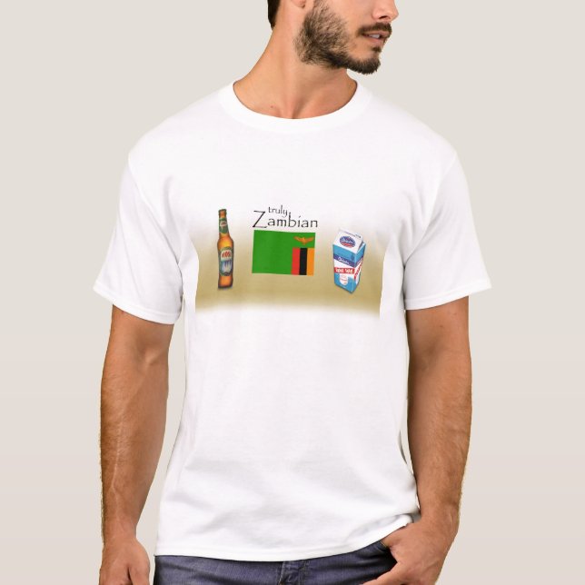 Camiseta Verdaderamente zambiano (Anverso)