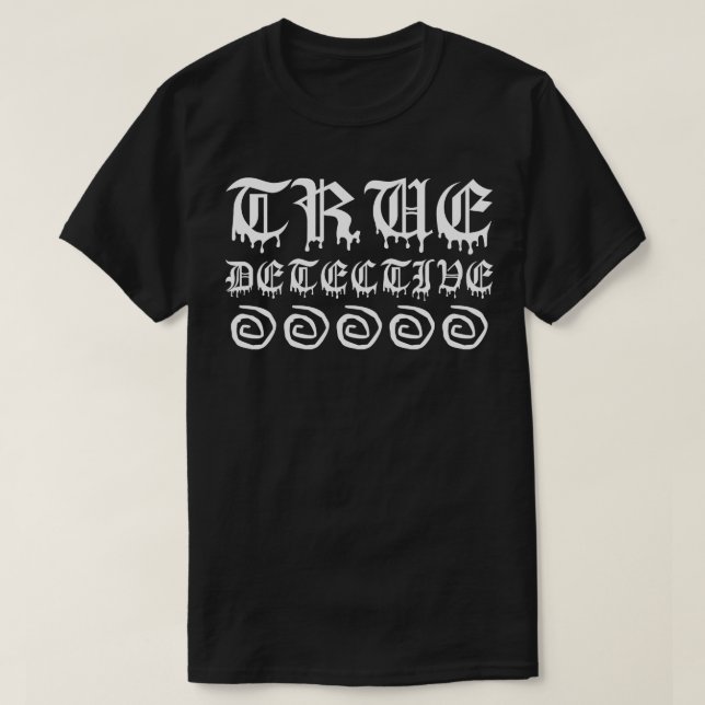 Camiseta Verdadero Detective Swirl (Diseño del anverso)