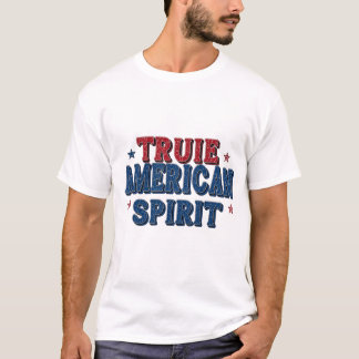 Camiseta Verdadero Espíritu Norteamericano