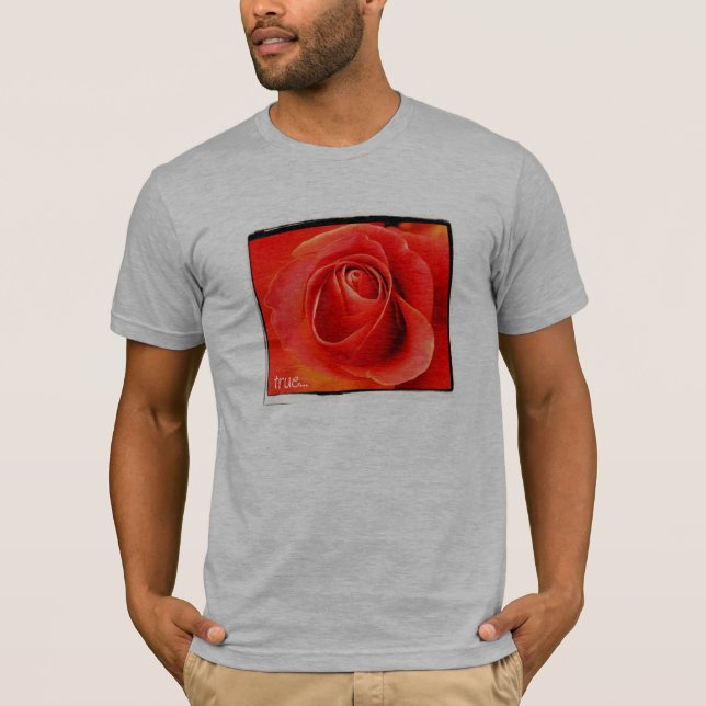 Camiseta verdadero-flor (Anverso)